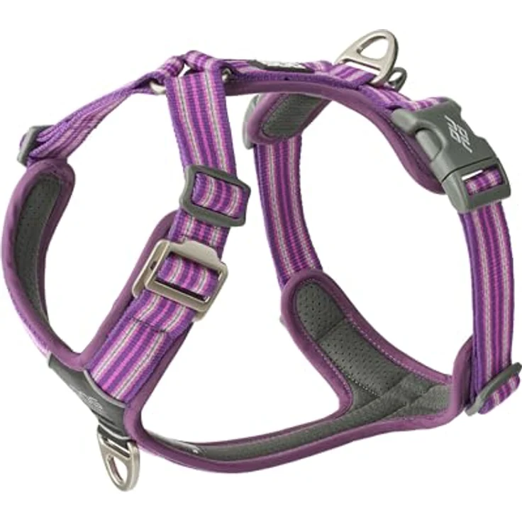 DOG Copenhagen Comfort Walk Air 3.0 Hundegeschirr, ergonomisches Welpengeschirr mit reflektierenden Details, Purple Passion, XS – Bild 1