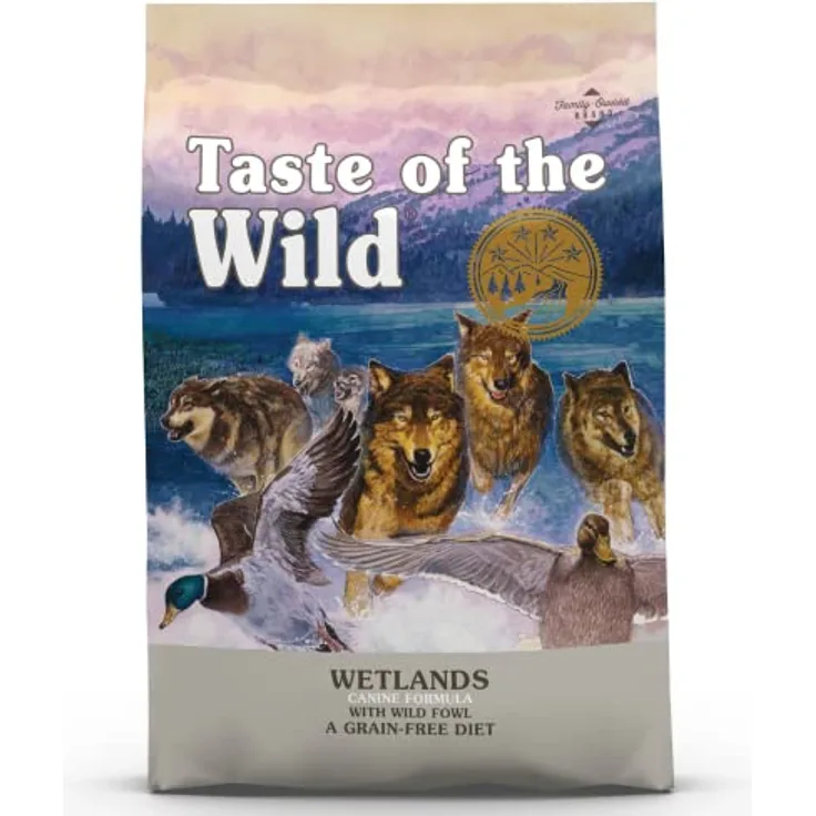 Taste of the Wild Wetlands, Hunde-Trockenfutter, 11,2 kg, hochwertig und langlebig