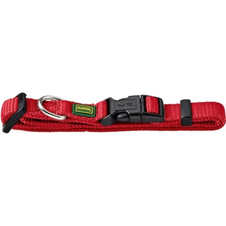 Hunter Hunde-Halsung Vario Basic rot S 1 – Bild 2