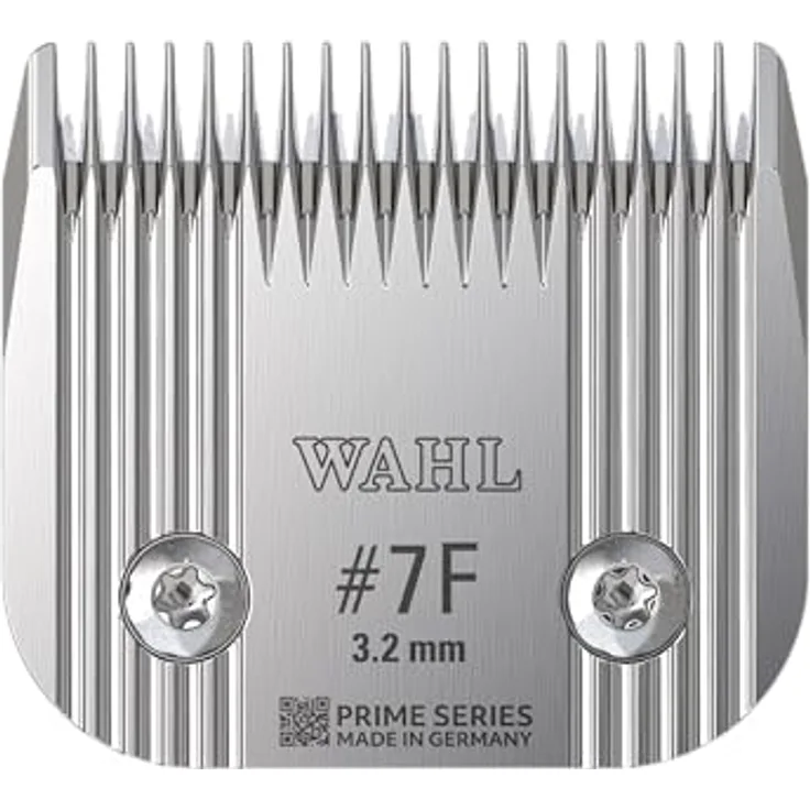 Wahl Prime Series Schneidsätze #7F, 3.2mm Vollzahn Edelstahl, präzise Ersatzschneidsätze für Heimtierschermaschinen, korrosionsbeständig