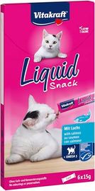Vitakraft Cat Liquid-Snack mit Lachs + Omega 3