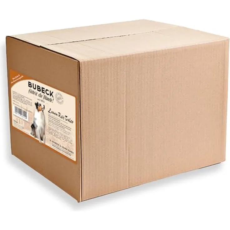 Bubeck Hundeleckerlies in Talerform, 100% Lammfleisch und Reis, gebacken, 10kg, zuckerfrei und ohne Konservierungsstoffe