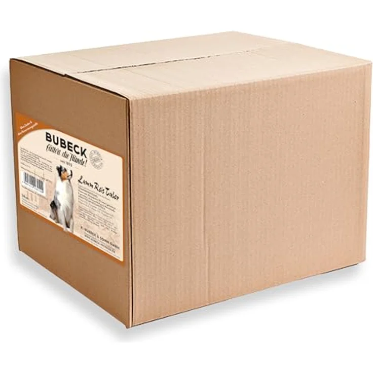 Bubeck Hundeleckerlies in Talerform, 100% Lammfleisch und Reis, gebacken, 10kg, zuckerfrei und ohne Konservierungsstoffe – Bild 1