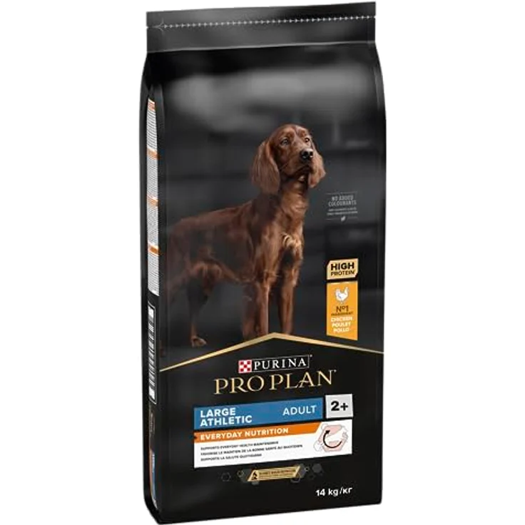 Pro Plan Large Adult Athletic Everyday Nutrition, Hundefutter trocken, reich an Huhn, 14 kg Beutel – Bild 2