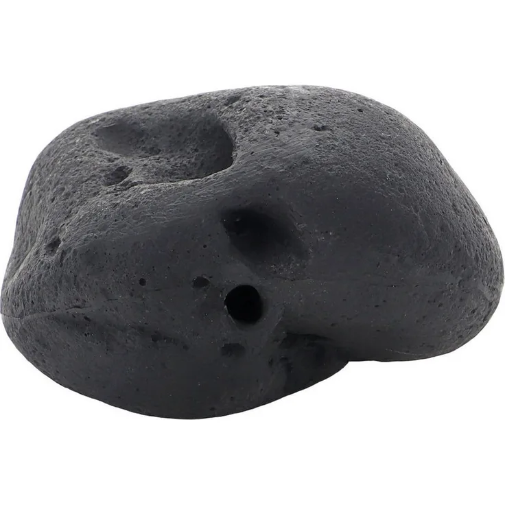 HOBBY Aquariendeko River Rock 1, Strukturierte Flusssteindekoration für Aquarium und Terrarium, 10 × 9,5 × 6,5 cm