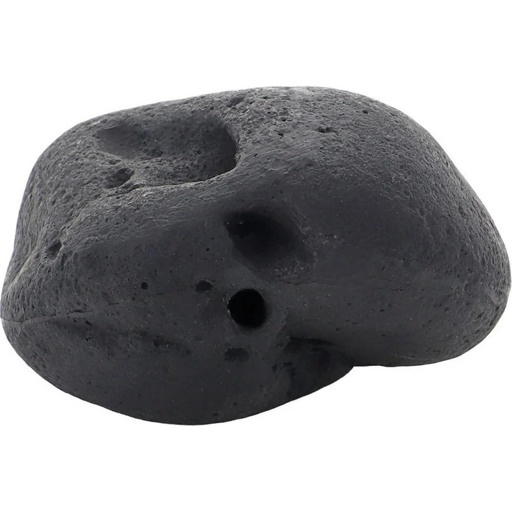 HOBBY Aquariendeko River Rock 1, Strukturierte Flusssteindekoration für Aquarium und Terrarium, 10 × 9,5 × 6,5 cm