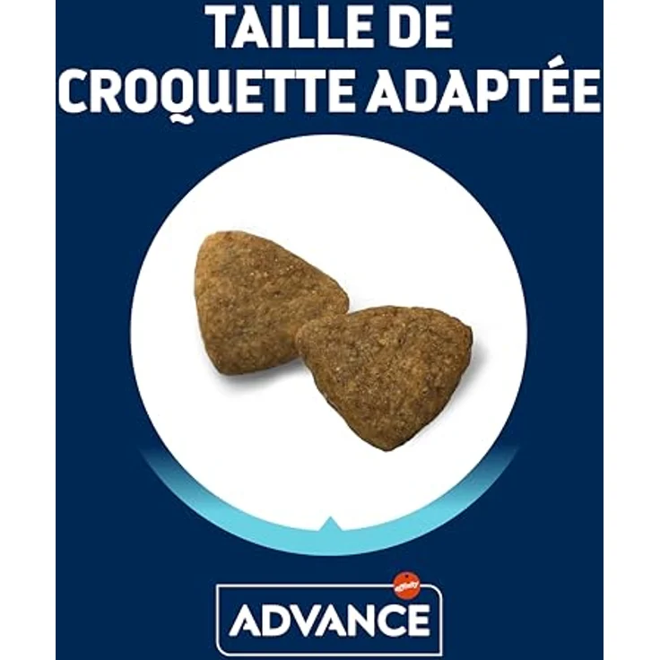 Advance Medium Adult Trockenfutter für Hunde, 3 kg Packung mit moderatem Protein- und Fettgehalt, Zahnsteinprophylaxe und Immunstärkung – Bild 5