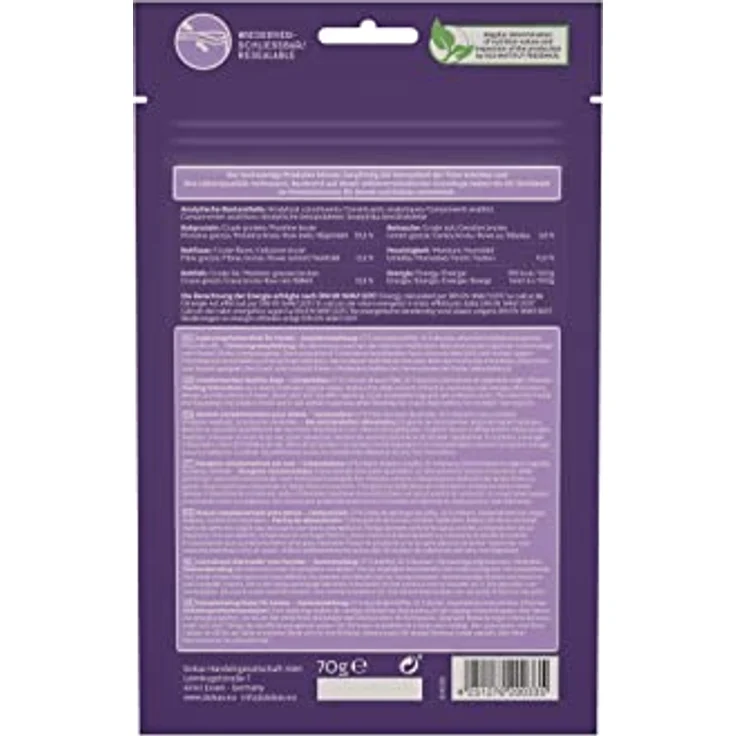 DOKAS Getreidefreier Premium Snack, Hühnerbrust mit Banane, 8x70g, glutenfrei und sojafrei – Bild 4