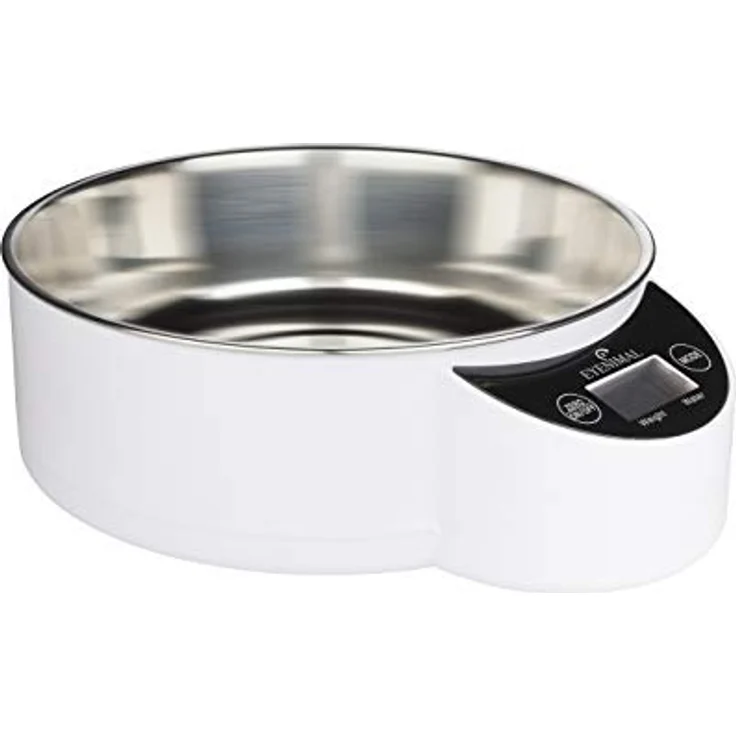 Kerbl EYENIMAL Intelligent Pet Bowl XL,mit Waage, 1,8l, weiß (1.80 l), Futternapf – Bild 1
