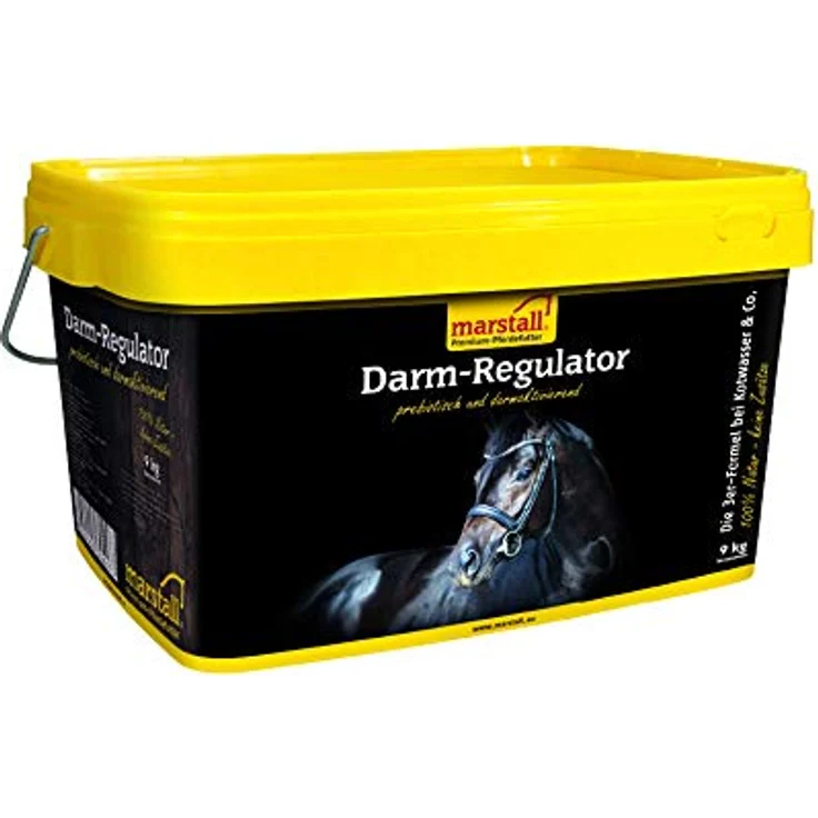 marstall Premium-Pferdefutter Darm-Regulator, 9 kg, mit >50% darmpflegenden Previta-Fasern für gesunde Dickdarmflora – Bild 1