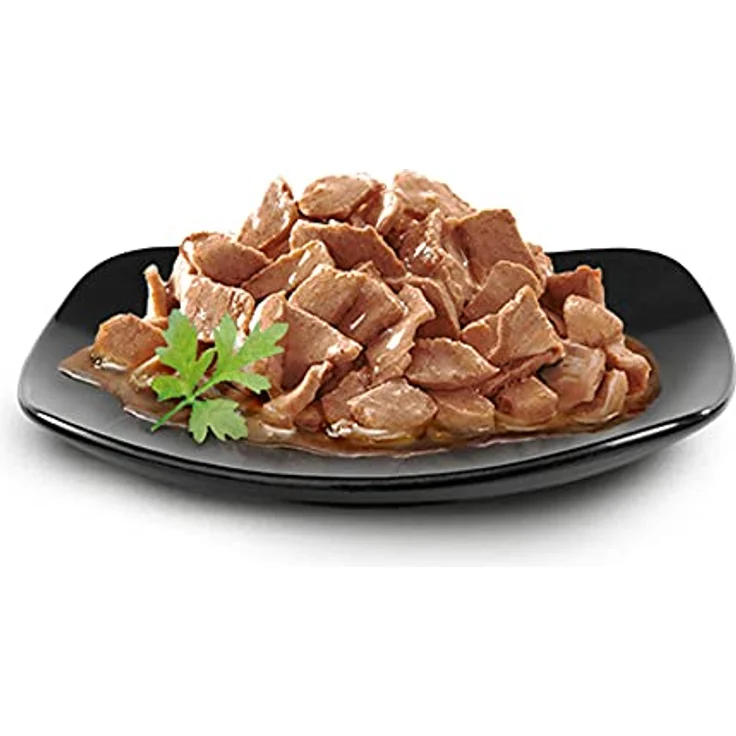 Sheba Fresh & Fine, Multipack Portionsbeutel mit drei Varietäten (Huhn, Geflügel, Truthahn) in Sauce, 50x50g, 100% natürgenuss – Bild 2