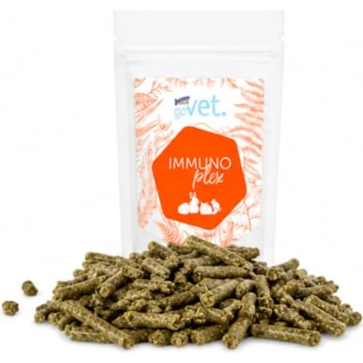Bunny Nature Bunny goVet IMMUNOplex, 325 g Ergänzungsfuttermittel für Kleintiere, 100% Natur, ohne Zucker und Zusatzstoffe – Bild 6