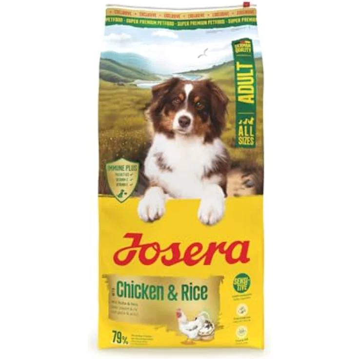 Josera All Sizes Adult, Trockenfutter für Hunde mit Huhn und Reis, 12,5 kg – Bild 1