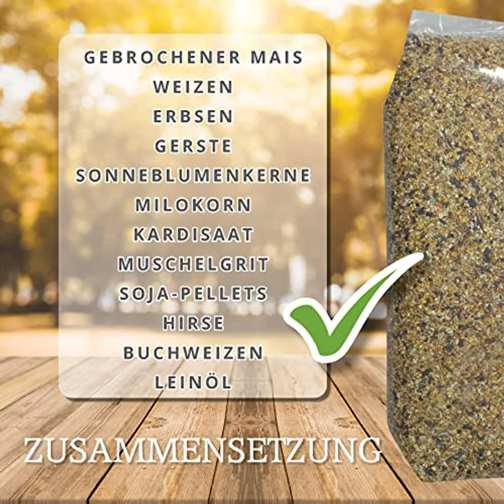 MeineHennen HENNEN VITAL EXZELLENT Plus 30kg Premium Hühnerfutter, Ohne Gentechnik, 17,5% Protein, für Legephase & Mauser – Bild 4