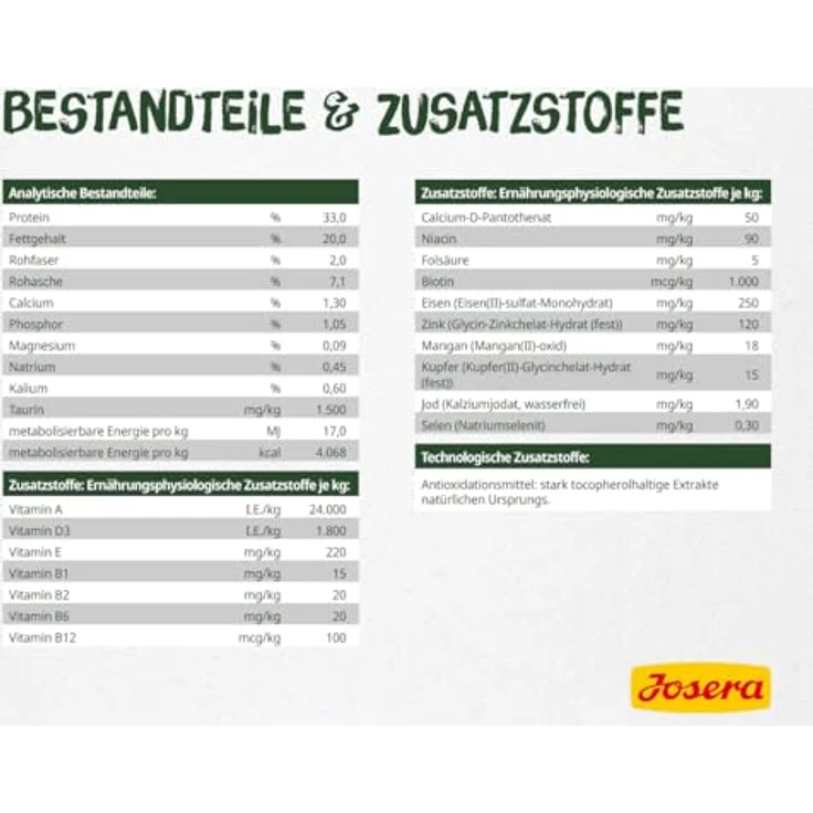 JOSERA NatureCat Adult Trockenfutter, getreidefrei, mit Lachs & Geflügel, 10 kg, Premium Katzenfutter mit Kräutern & Früchten – Bild 4