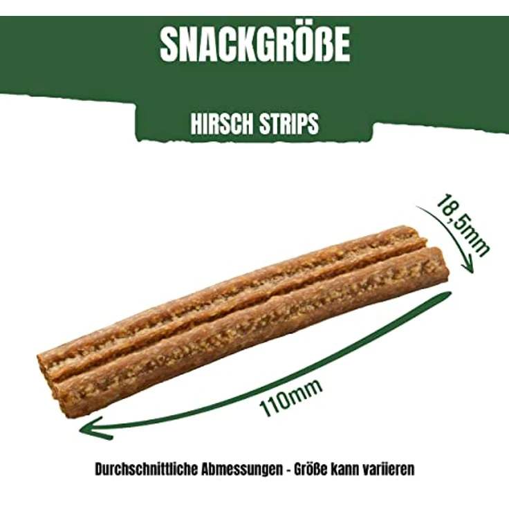 Purina AdVENTuROS Strips, fettarme Hundeleckerli mit Hirschgeschmack, 3x90g, mit Vitaminen für alle Lebensphasen – Bild 4