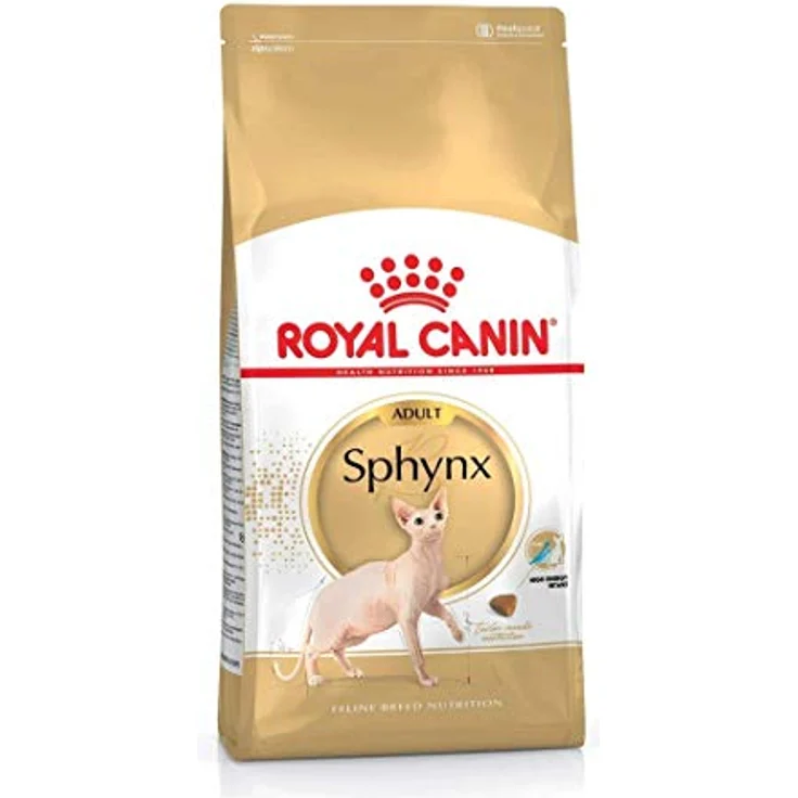 Royal Canin Feline Breed Sphynx, Trockenfutter für Sphynx-Katzen ab 12 Monaten, 10 kg – Bild 1