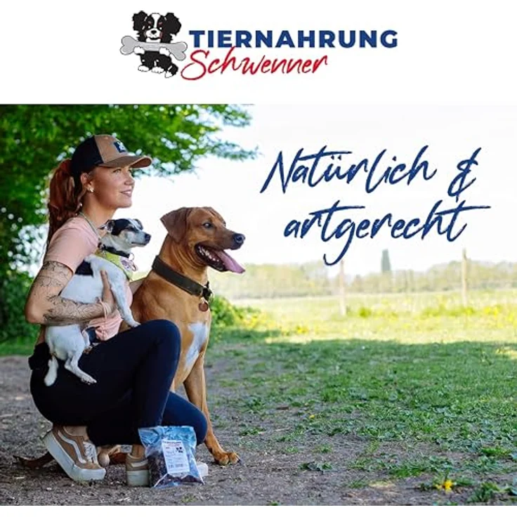Tiernahrung Schwenner Rinderdörrfleisch für Hunde, 8-12 cm Kaustangen, 1000g, natürliches Leckerli zur Zahnpflege, getreidefrei, ohne Zucker, Made in Germany – Bild 2