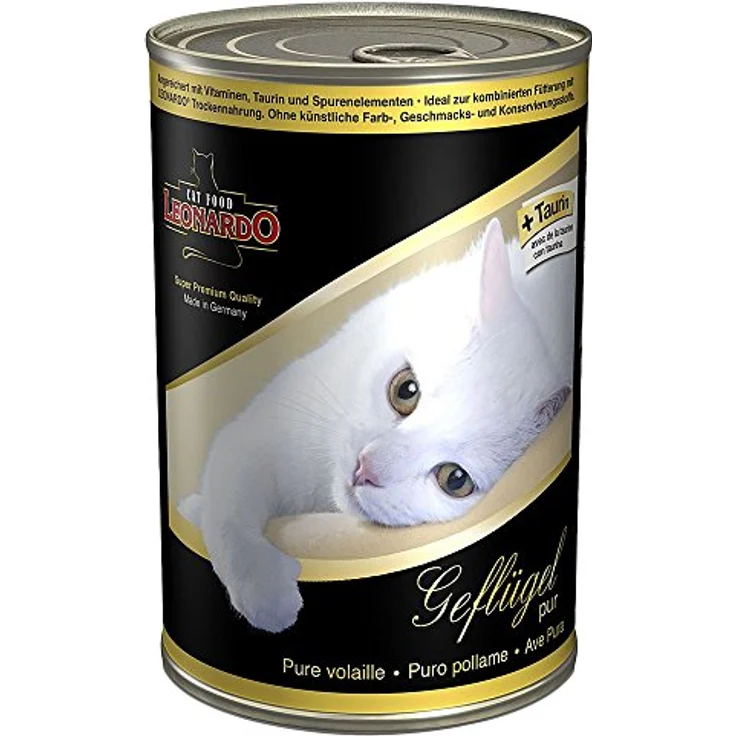 Leonardo All Meat Katzenfutter, 6 x 400 g, reich an Seefisch, getreidefrei, ideal für ernährungssensible Katzen – Bild 2