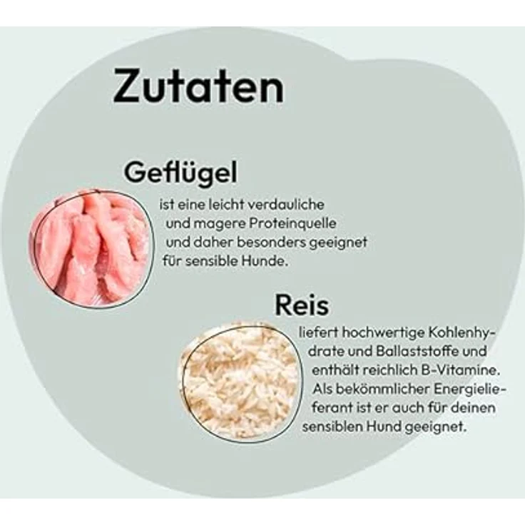 GRAU Original Trockenfutter für Hunde Senior, glutenfrei, mit Geflügel, 1 x 12 kg für empfindliche ältere Hunde – Bild 4
