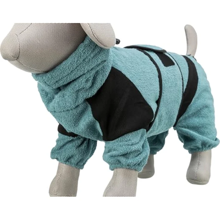 TRIXIE Trixie Bademantel/hausoverall frottee Petrol – Bild 2