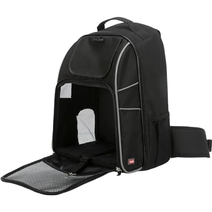 Trixie Rucksack William 33 × 43 × 23 cm, schwarz – Bild 5