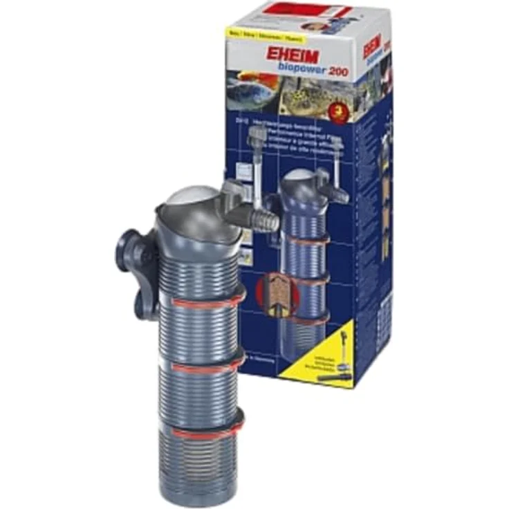Eheim Biopower 200+, Innenfilter für Aquarien bis 200 l, mehrstufige Filterung mit hocheffizientem Filtermaterial – Bild 2