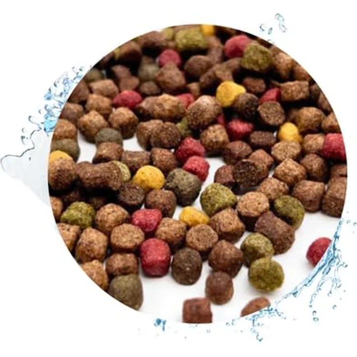 Warnick's Koifutter 5-Sorten-Mix mit Spirulina, 5 L Eimer, schwimmfähige Pellets für Koi & Zierfische, gut verdaulich, ganzjährig einsetzbar