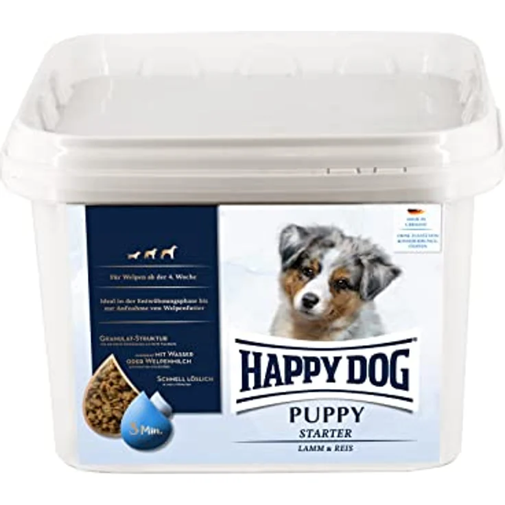 Happy Dog Supreme Young Puppy Starter, Trockenfutter mit Lamm und Reis, glutenfrei, 1,5 kg – Bild 1