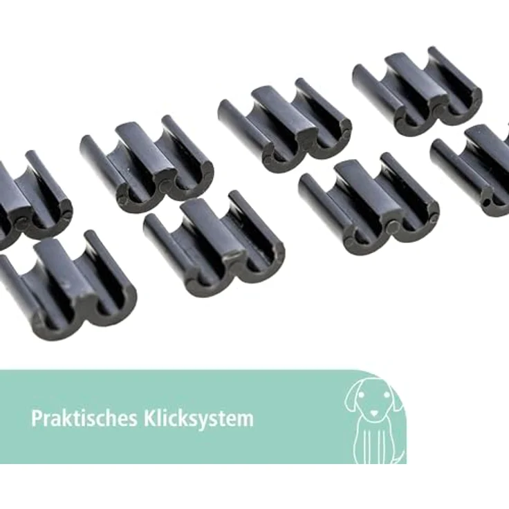 Kerbl Pet Autoschutzgitter, Kofferraum-Trenngitter aus Metall, verstellbare Breite 96-145 cm, schwarz, für sicheren Hundetransport – Bild 3