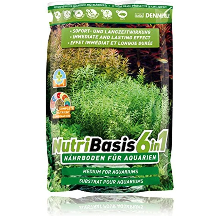 Dennerle NutriBasis 6in1 Nährboden für Aquarium 4,8 kg – Bild 2