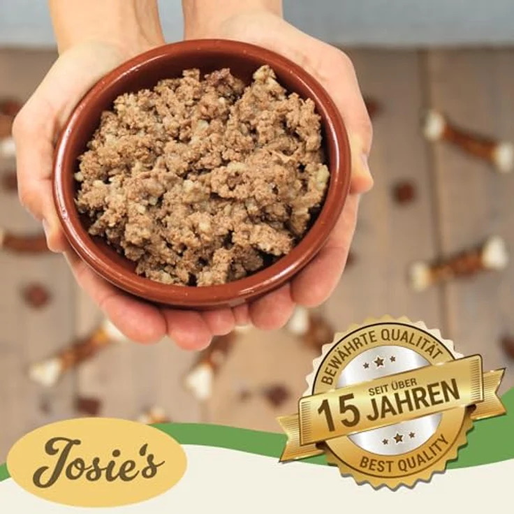 Lyra Pet Lecker.Pet® Hundefutter Nassfutter Mix, 18 x 400 g, Gino's, Josie's & Luna's, ohne Getreide & Zuckerzusatz, reich an Proteinen, magenfreundliche Rezeptur – Bild 3