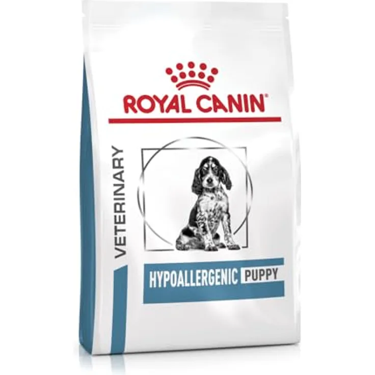 Royal Canin Veterinary Hypoallergenic Puppy, Diät-Alleinfuttermittel für Welpen mit Reis, 3,5 kg, unterstützt Hautgesundheit und minimiert Nährstoffintoleranzen