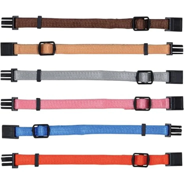 Trixie Welpenhalsbänder 6 Stück M-L (22-35 cm) – Bild 2