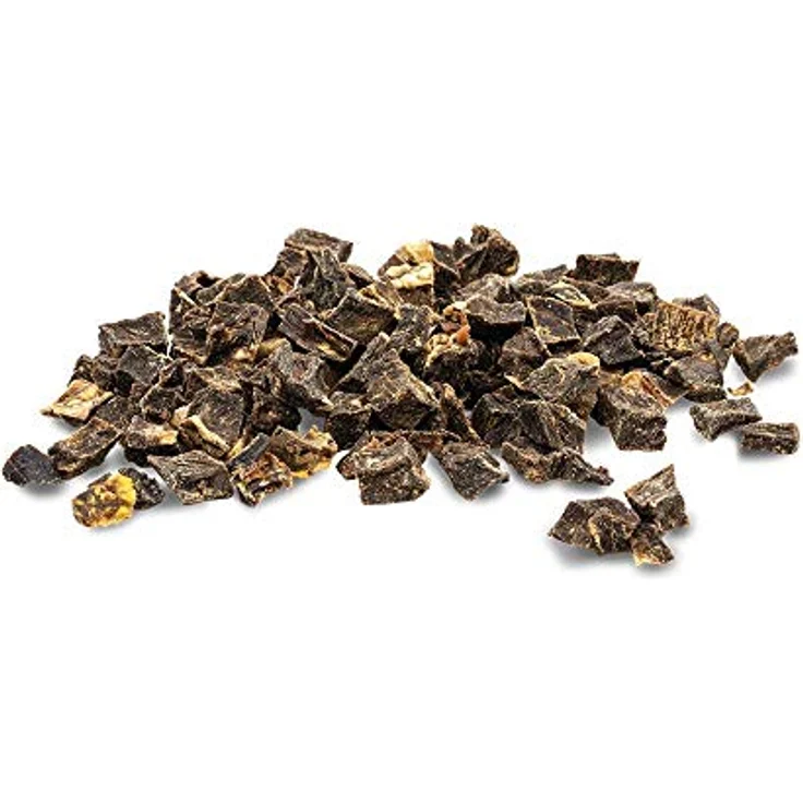 naftie Kausnacks Rinderherzen getrocknet, 250g, zuckerfrei, mit viel Taurin & Eisen, kleine Trainingshappen für artige Hunde – Bild 2