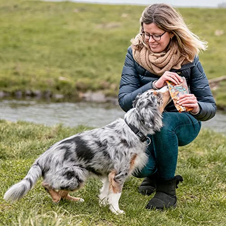 Nobby STARSNACK Barbecue MINI Wrapped Chicken, kalorienarmer Hundesnack mit 82 % Fleischanteil, 375 g – Bild 3
