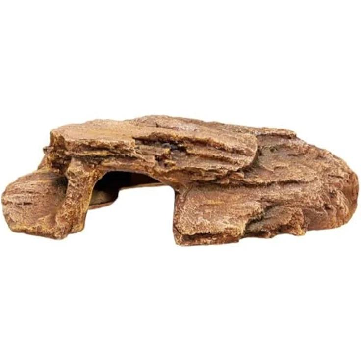 Nobby Aqua Ornaments REPTILIEN STEIN, detailgetreue Polyresin-Dekoration für Süß- und Meerwasseraquarien – Bild 1