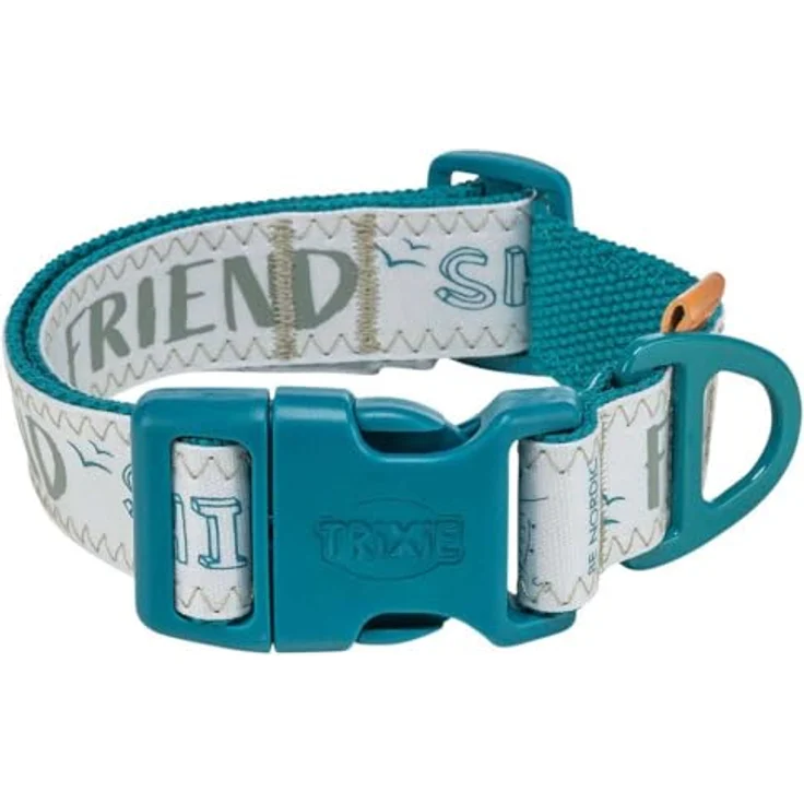 Trixie BE Nordic Hundehalsband, blau, Größe L XS/S, verstellbar, 25-36 cm – Bild 2
