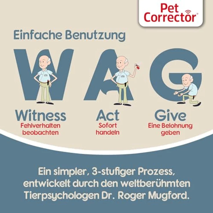 Pet Corrector Hundetraining, effektives Anti-Bell-Mittel mit tiergerechtem Zischlaut zur Verhaltenskorrektur – Bild 3