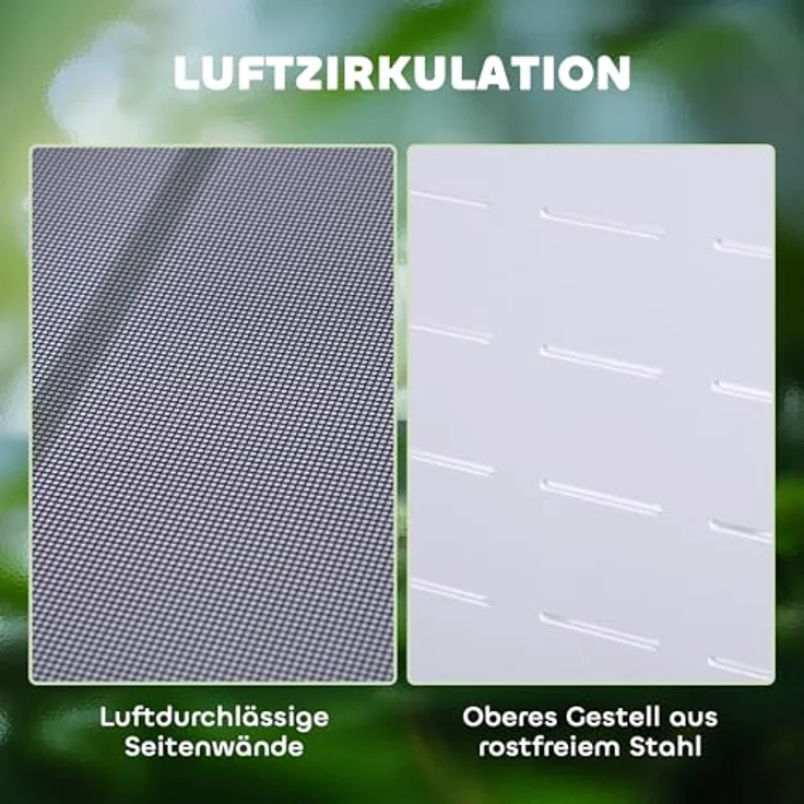 PawHut Aluminium Terrarium 120 x 40 x 40 cm, Mesh-Terrarium für Reptilien, Amphibien und Spinnentiere, gute Belüftung, Acryltür, DIY-Design in Weiß, Silber und Schwarz – Bild 5