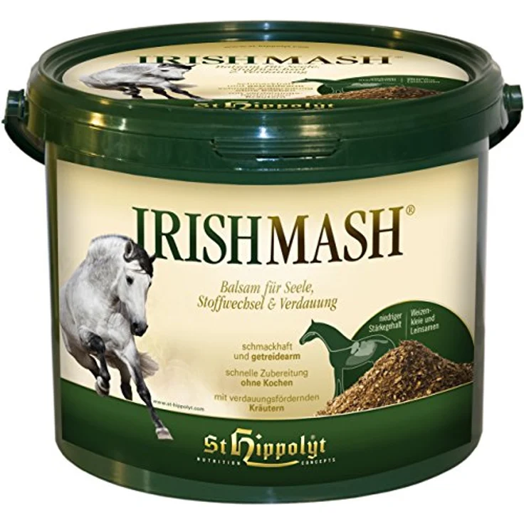 St. Hippolyt Irish Mash, Pferdefutter für Pferde, 5 kg