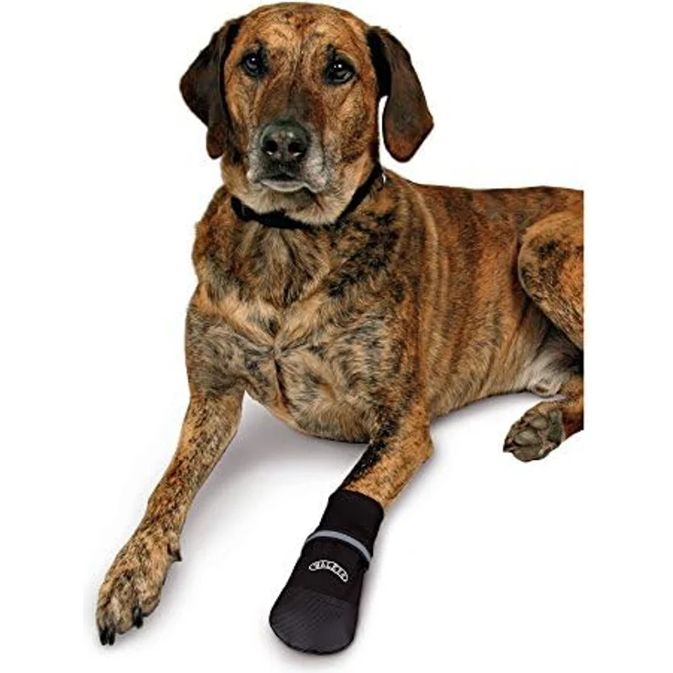 Trixie Pfotenschutz Walker Care Comfort 2 Stück schwarz S – Bild 5