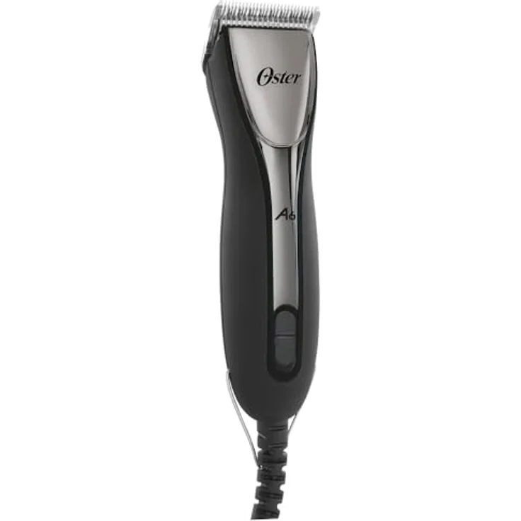 Oster 18567 Scherm. A6 Slim, Hundeschermaschine mit gummiertem Griff, patentiertem Antivibrationssystem und 3 Leistungsstufen, Schwarz – Bild 3