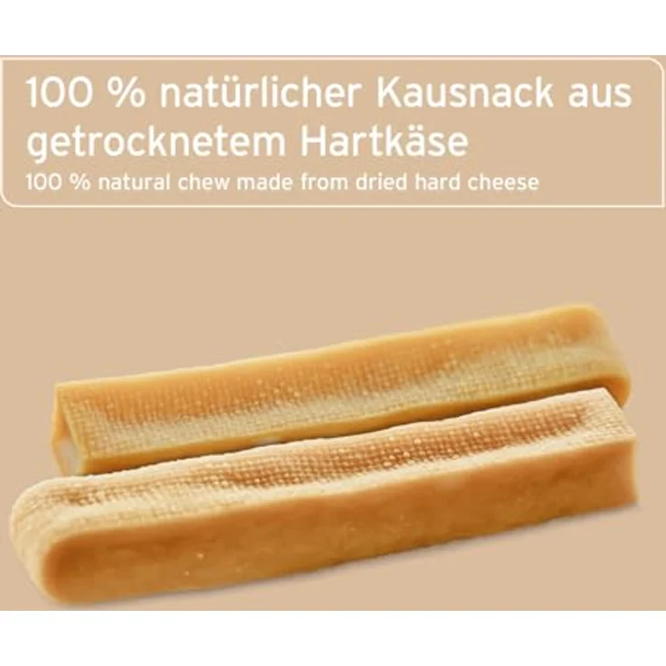 AniForte Käse Kauknochen Mini, 28-40 g - Natürlicher Kaukäse für kleine Hunde < 10 kg, geruchslos, glutenfrei, langanhaltender Kauspaß – Bild 2