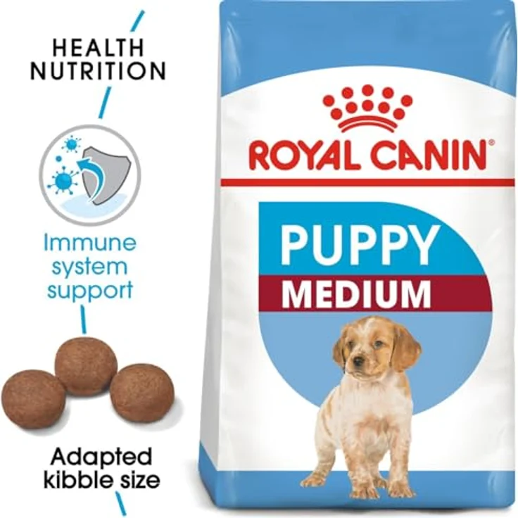 Royal Canin Medium Junior, Hunde-Trockenfutter für Welpen, 1 kg Packung – Bild 2