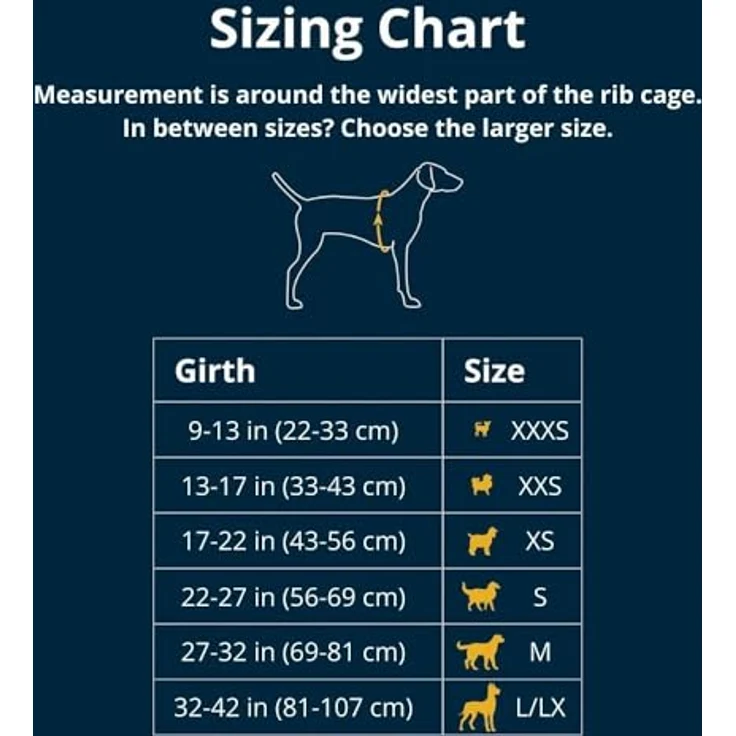 Ruffwear Hi & Light Hundegeschirr, leichtgewichtiges Design, reflektierender Absatz, XXXS, blau – Bild 3