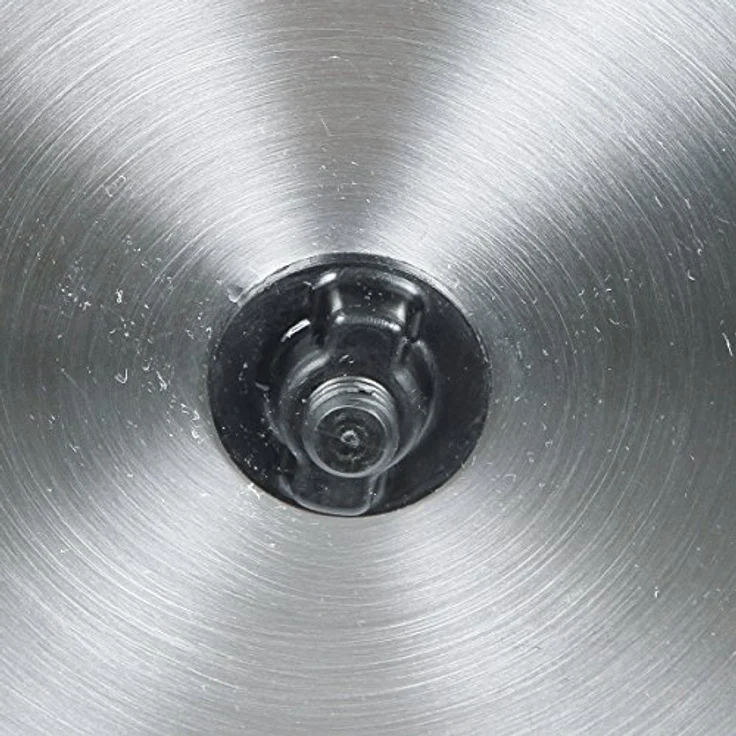 Kerbl Aluminium-Futtertrog gerade Montage (18 l), Futternapf, leichtes Aluminium, 18 Liter Fassungsvermögen, Ø 35 cm, nichtrostend, silber – Bild 4