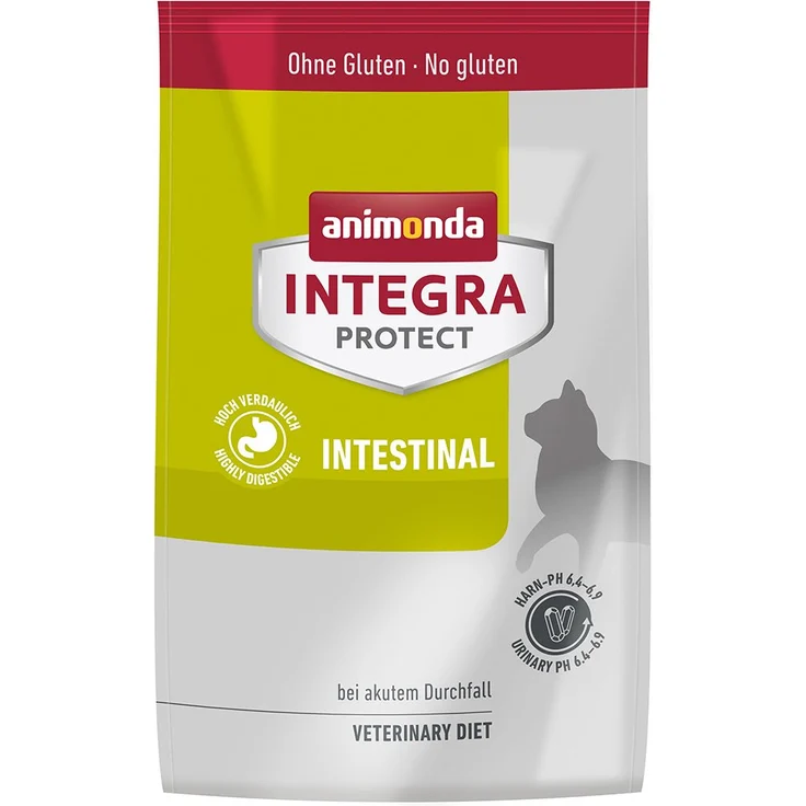 animonda INTEGRA PROTECT Intestinal, Katzen-Trockenfutter mit magerem Geflügel für Katzen mit akutem Durchfall, 1200g