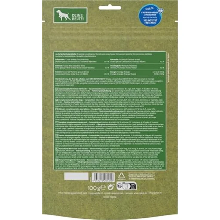 DOKAS Kaninchen-Innereien Doppelpack, 2 x 100 g, Natürlicher Hundesnack mit Lunge, Magen, Leber & Herz, Proteinreich, Ideal für BARF-Ernährung – Bild 4