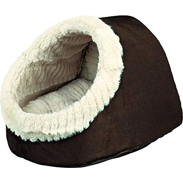 Trixie Kuschelhöhle Timur 35x26x41 cm braun-beige – Bild 2